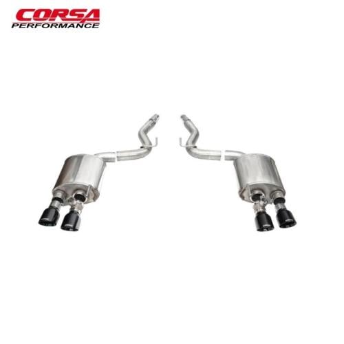 Corsa Axle Back 21267BLK Mustang Dark Horse Active...