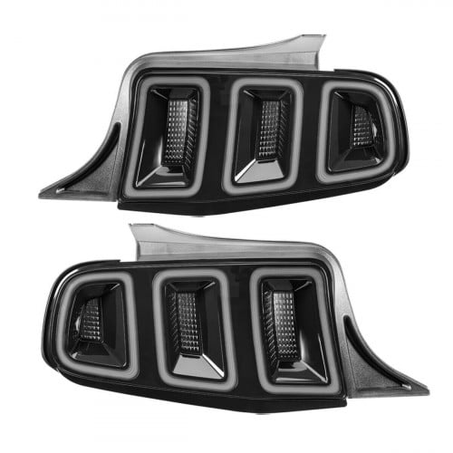 Taillights Clear Euro Style Mustang 2010-2014