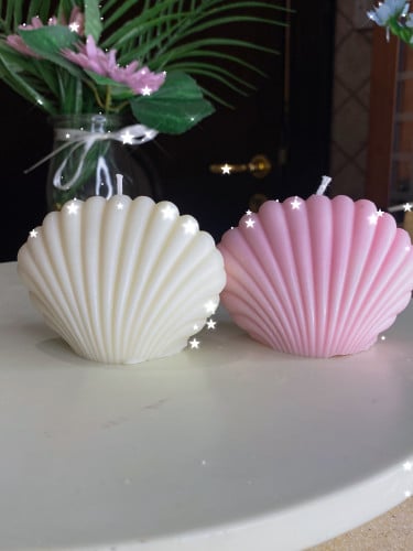 شمعه الصدفه كبيره-وردي