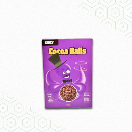 كرات الأرز و الذرة بالكاكاو KIDZY