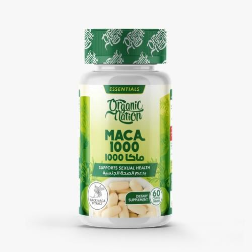 Organic Nation Maca 1000 - 60 Tablets