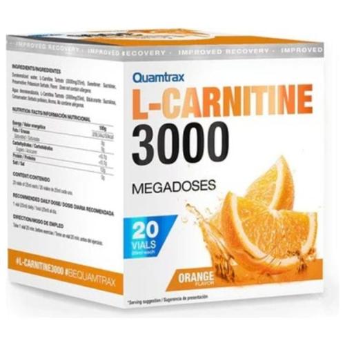 Quamtrax20vials أل كارنيتين3000