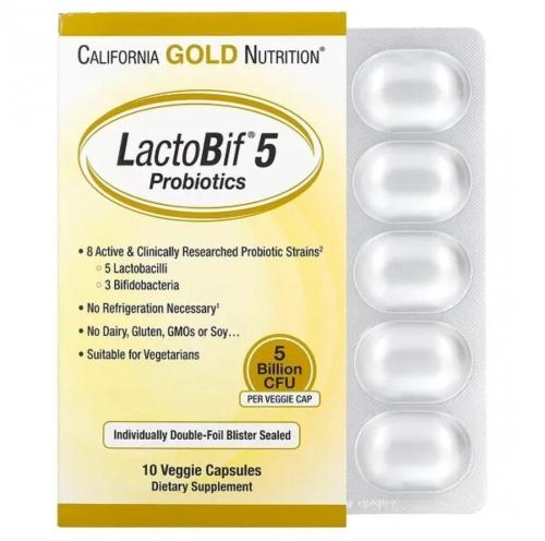 بروبيوتيك لاكتوبيف 5 مليارات وحدة 10 كبسولات نباتي...