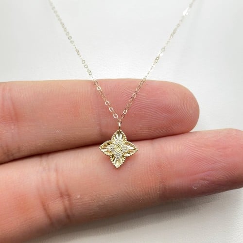 عقد ذهب عيار 18الوزن 0.93