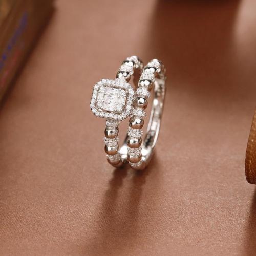 تونز فضه تصميم الماس (عيار925)