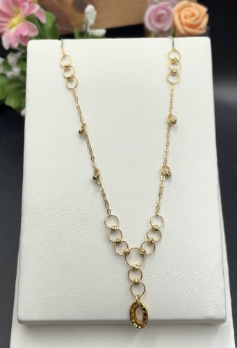 عقد ذهب عيار 21الوزن 3.11