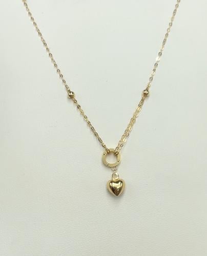 عقد ذهب عيار 18 الوزن 1.07