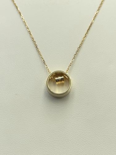 عقد ذهب عيار 18الوزن 4.72