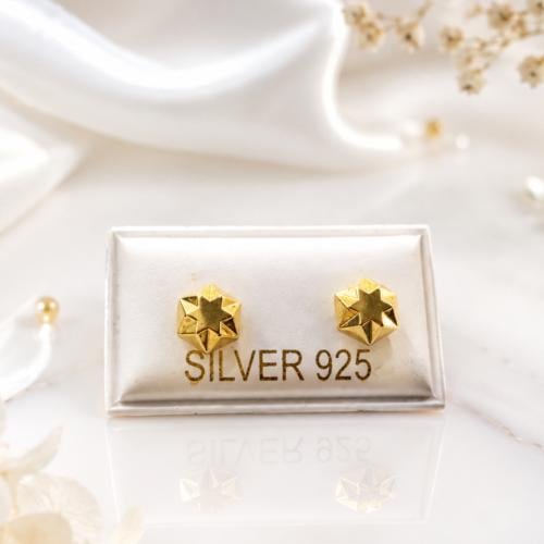 حلق فضه اطفال عيار 925 (طبي)