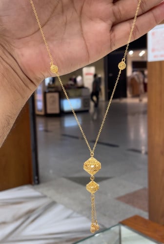 سبحه ذهب عيار21 وزن 7.14