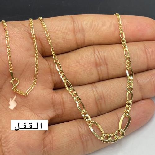 عقد ذهب جنزير ايطالي عيار18