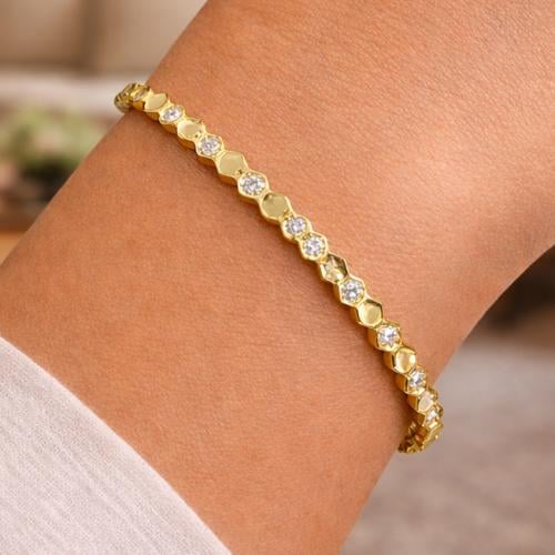 اسواره فضه تصميم الماس عيار925 (مميزه جداً)