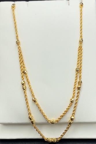 عقد ذهب عيار 21 الوزن 8.79