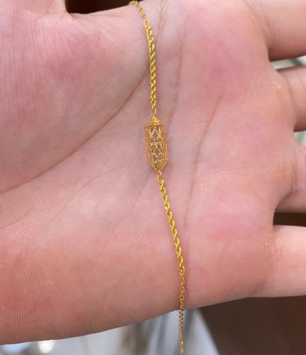 اسواره ذهب عيار21الوزن0.96