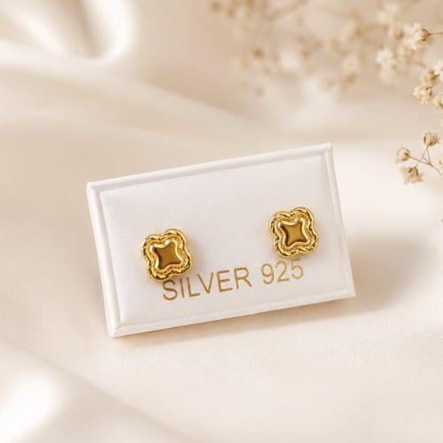 حلق فضه اطفال عيار 925 (طبي)