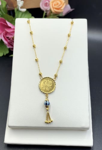 عقد ذهب عيار 21الوزن 5.47