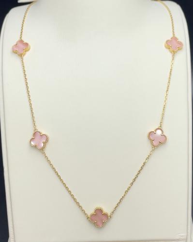 عقد ذهب عيار 18 الوزن 5.07