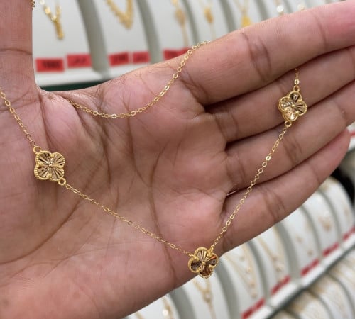 عقد ذهب عيار21