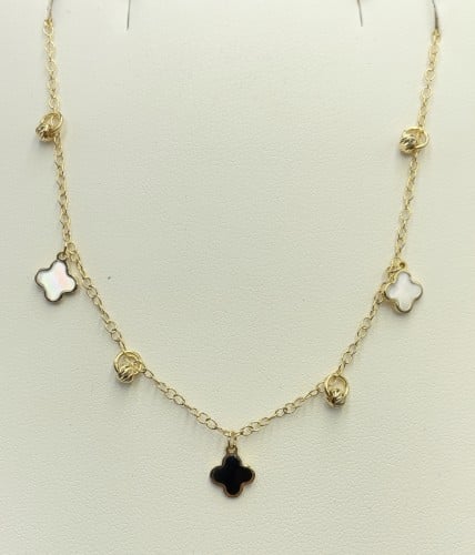 عقد ذهب عيار 18الوزن 3.15