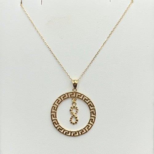 عقد ذهب عيار 18الوزن 3.73