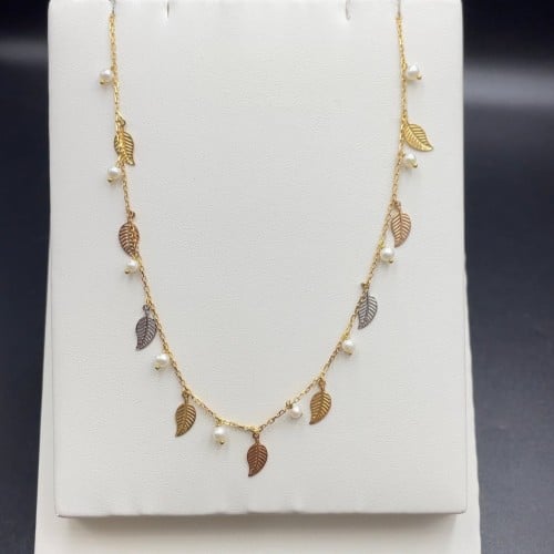 عقد ذهب عيار 18الوزن 3.22