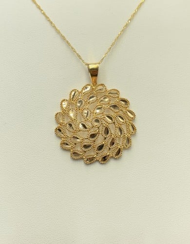 عقد ذهب عيار 21الوزن 4.71