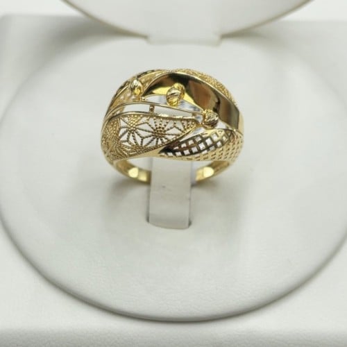 خاتم ذهب عيار 18الوزن 4.12 المقاس 8 امريكي