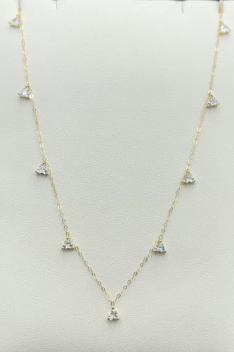 عقد ذهب عيار 18الوزن 0.97