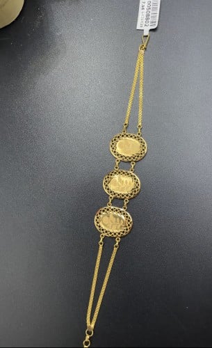 اسواره ذهب عيار 21الوزن 7.86