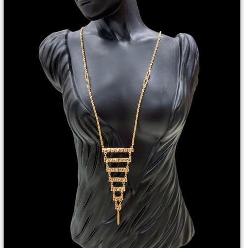 ‏سبحة ذهب عيار 21 وزن 11.83 الطول 37