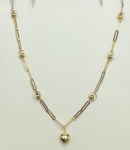 عقد ذهب عيار 18 الوزن 1.36