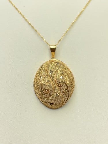 عقد ذهب عيار 21الوزن 4.53