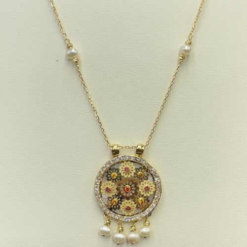 عقد ذهب عيار 18الوزن 4.24