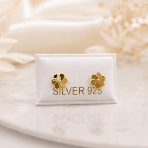 حلق فضه اطفال عيار 925 (طبي)