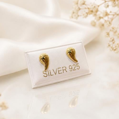 حلق فضه اطفال عيار 925 (طبي)