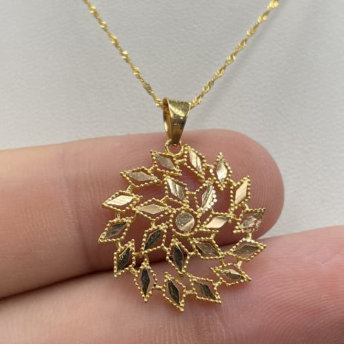 عقد ذهب عيار 21الوزن 2.64