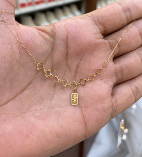 عقد ذهب عيار21 وزن1.06