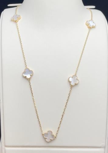 عقد ذهب عيار 18 الوزن 4.91