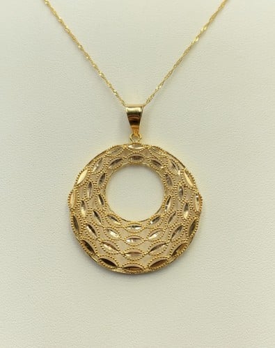 عقد ذهب عيار 21الوزن 4.92