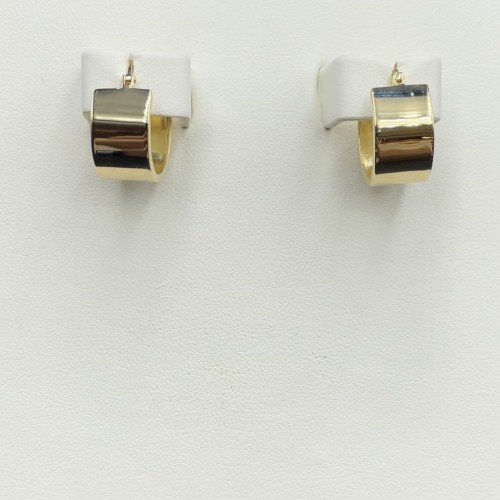 حلق ذهب عيار 18الوزن 3.63