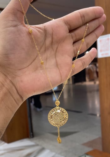 سبحه ذهب عيار 21 وزن 5.59