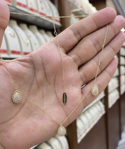 عقد شوكر ذهب عيار18