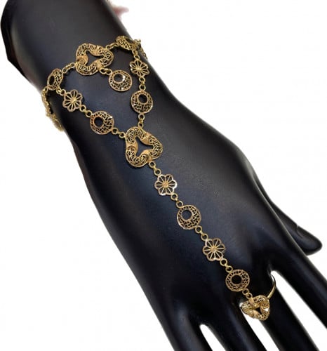 اسوارة كف ذهب عيار21 وزن 8.87