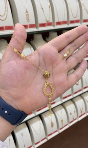 عقد ذهب عيار 21الوزن 6.49