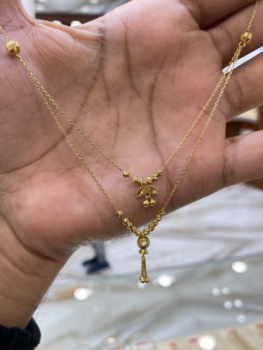 عقد ذهب عيار 21 وزن 4.68