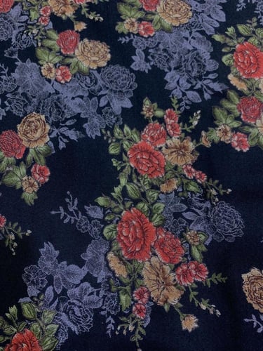 قماش كشميري مشجر ٣ متر عرضين