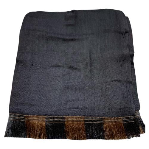 طرحة قطن بهدب