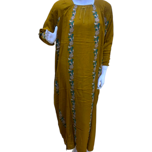 قميص روز كم طويل