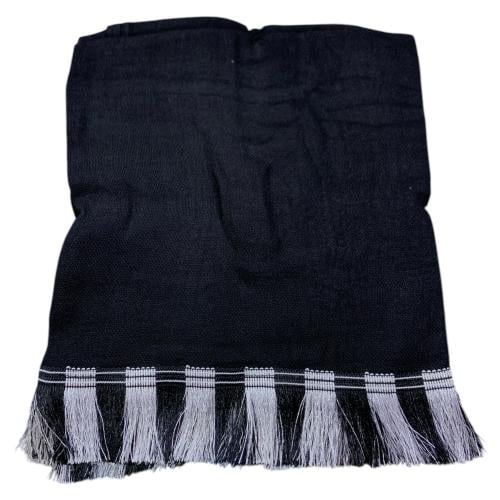 طرحة قطن بهدب