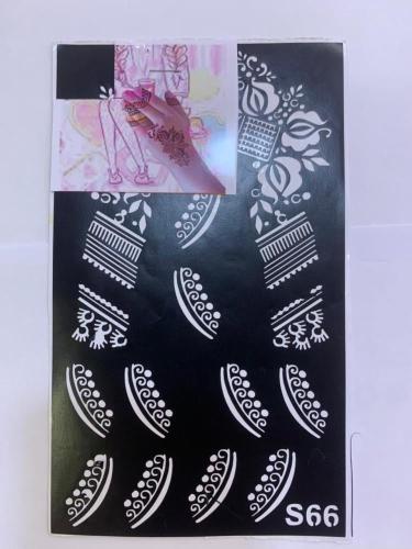 طابعة حناء استكر نقش بناتي